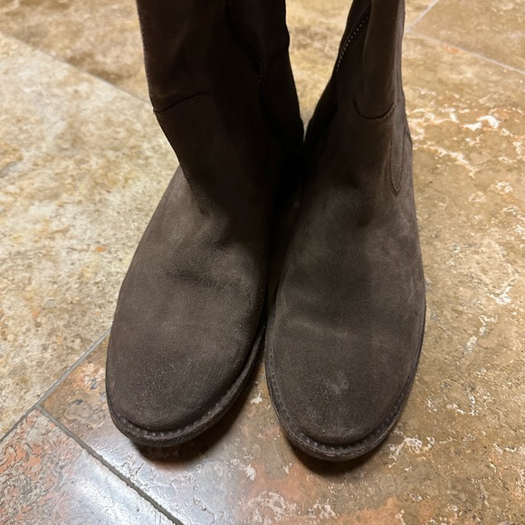 Frye Knee-high Suede Riding Boots - Picture 3 of 8